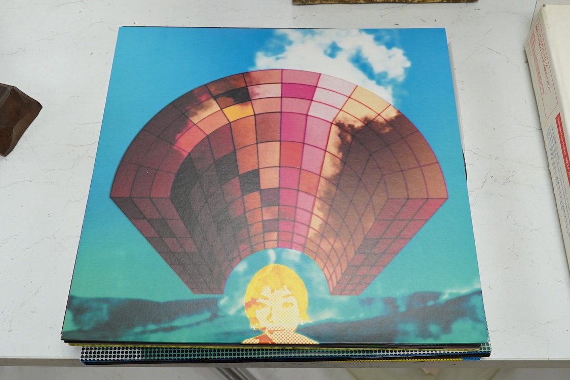 Fishmans Rock Festival LP record album boxed set, 1997, Japan, comprising of eight records in their original outer box, outer box af